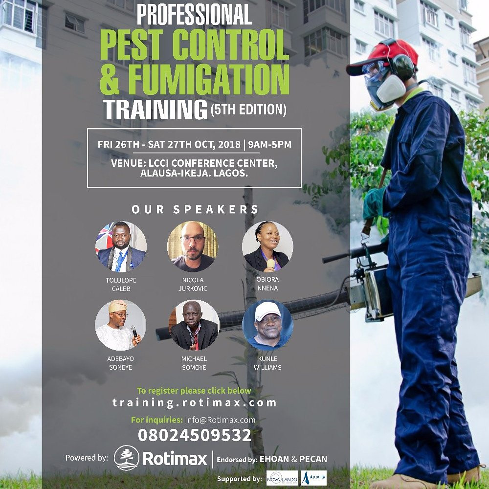 Professional Pest Control & Funmigation Training (5th Edition)